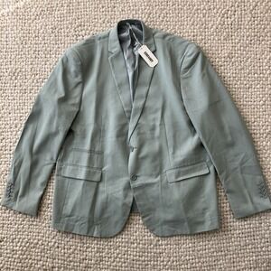 NWT Coofandy Men's XL Casual Sport Coat Linen Cotton Blazer Jacket Lightweight